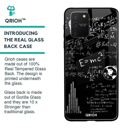 Funny Math Glass Case for Samsung Galaxy S10 lite