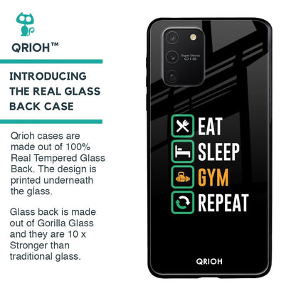 Daily Routine Glass Case for Samsung Galaxy S10 lite