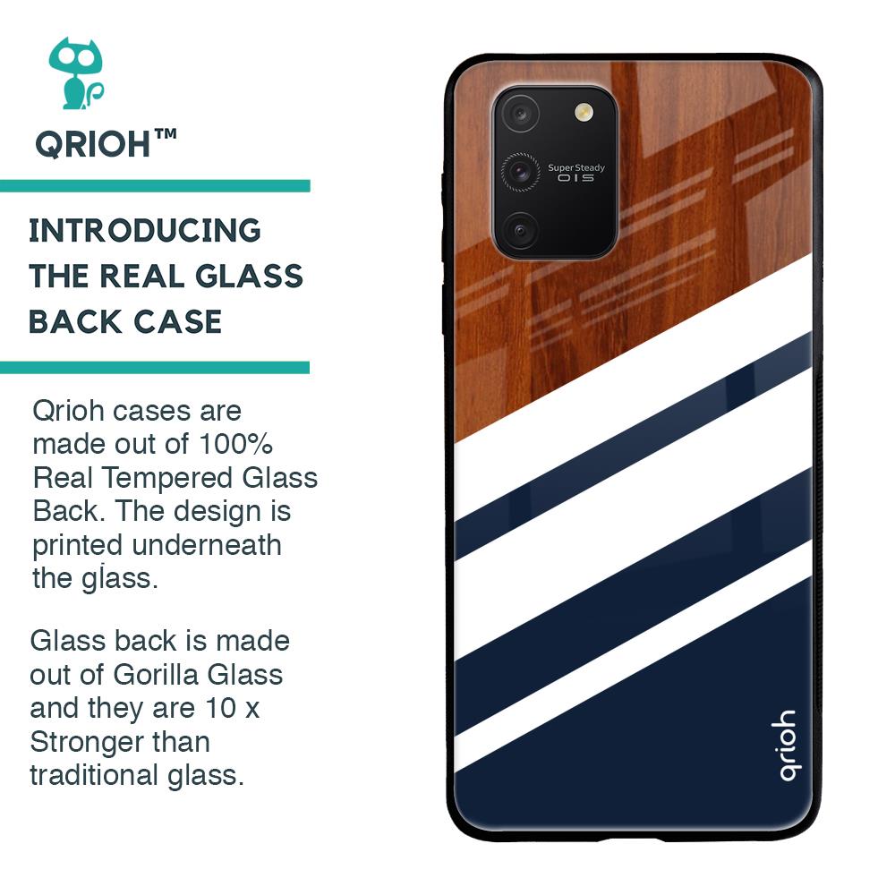 Bold Stripes Glass case for Samsung Galaxy S10 lite