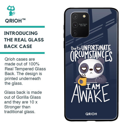 Struggling Panda Glass Case for Samsung Galaxy S10 lite