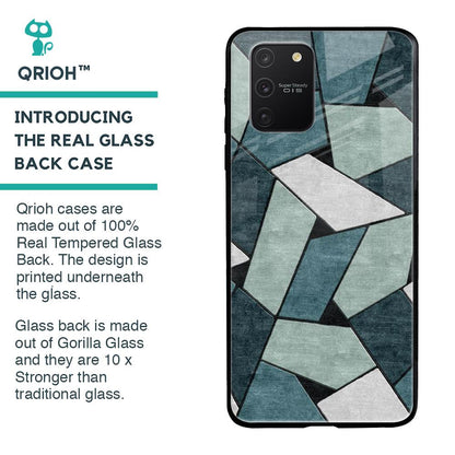 Abstact Tiles Glass Case for Samsung Galaxy S10 lite