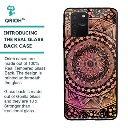 Floral Mandala Glass Case for Samsung Galaxy S10 lite