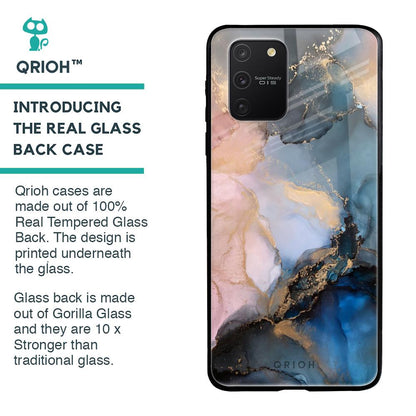 Marble Ink Abstract Glass Case for Samsung Galaxy S10 lite