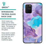Alcohol ink Marble Glass Case for Samsung Galaxy S10 lite