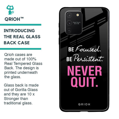Be Focused Glass case for Samsung Galaxy S10 lite