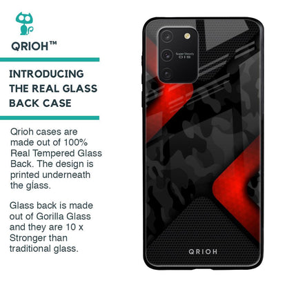Modern Camo Abstract Glass Case for Samsung Galaxy S10 lite