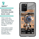 Space Ticket Glass Case for Samsung Galaxy S10 lite