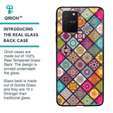 Multicolor Mandala Glass Case for Samsung Galaxy S10 lite
