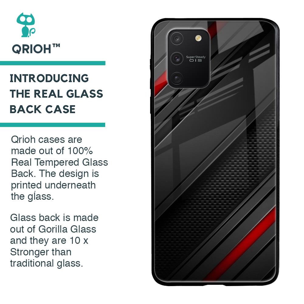 Modern Abstract Glass Case for Samsung Galaxy S10 lite
