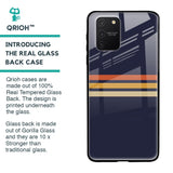 Tricolor Stripes Glass Case For Samsung Galaxy S10 lite