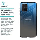 Blue Grey Ombre Glass Case for Samsung Galaxy S10 lite