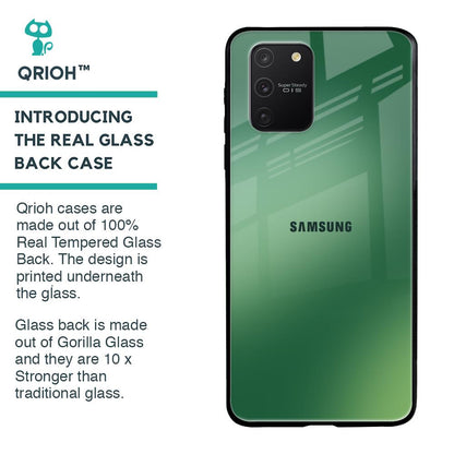 Green Grunge Texture Glass Case for Samsung Galaxy S10 lite