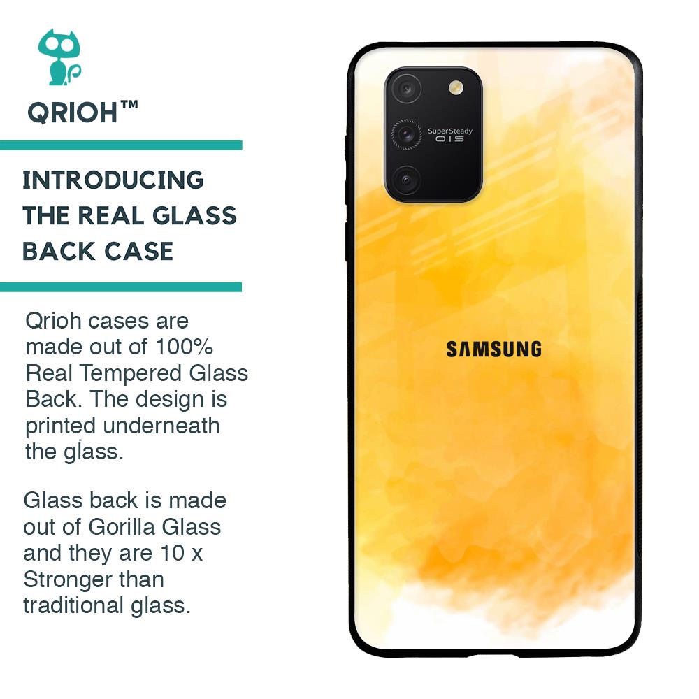 Rustic Orange Glass Case for Samsung Galaxy S10 lite