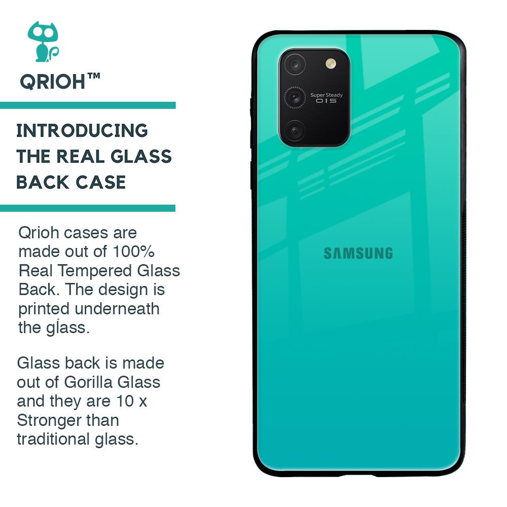 Cuba Blue Glass Case For Samsung Galaxy S10 lite