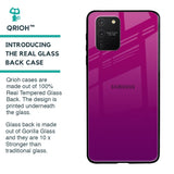 Magenta Gradient Glass Case For Samsung Galaxy S10 lite
