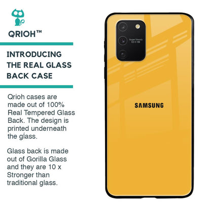 Fluorescent Yellow Glass case for Samsung Galaxy S10 lite