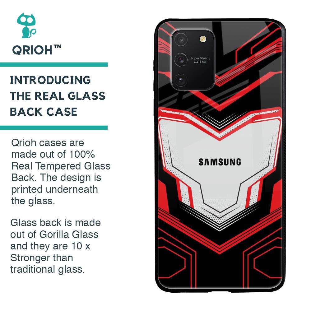 Quantum Suit Glass Case For Samsung Galaxy S10 lite