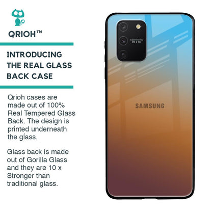 Rich Brown Glass Case for Samsung Galaxy S10 lite