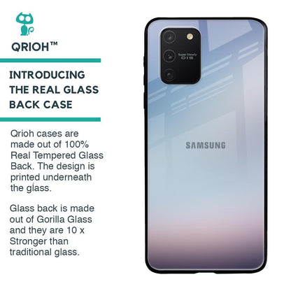 Light Sky Texture Glass Case for Samsung Galaxy S10 lite