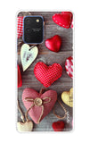 Valentine Hearts Samsung Galaxy S10 lite Back Cover