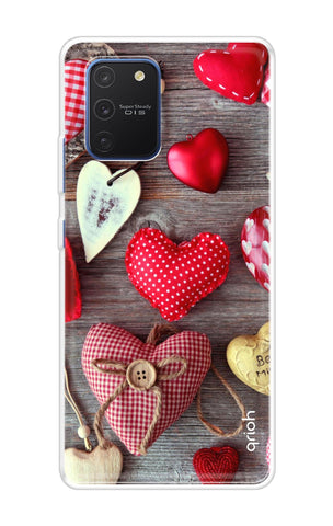 Valentine Hearts Samsung Galaxy S10 lite Back Cover