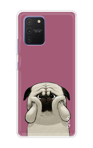 Chubby Dog Samsung Galaxy S10 lite Back Cover