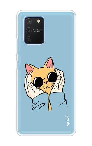Attitude Cat Samsung Galaxy S10 lite Back Cover