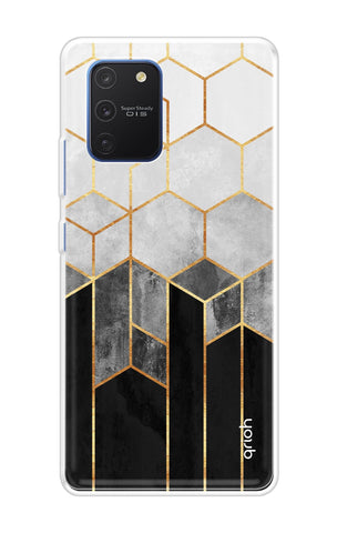 Hexagonal Pattern Samsung Galaxy S10 lite Back Cover