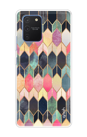 Shimmery Pattern Samsung Galaxy S10 lite Back Cover