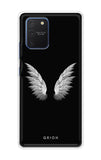 White Angel Wings Samsung Galaxy S10 lite Back Cover