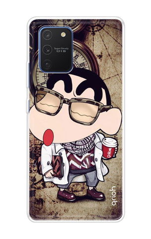 Nerdy Shinchan Samsung Galaxy S10 lite Back Cover