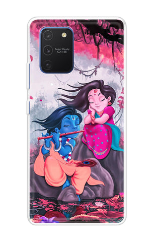 Radha Krishna Art Samsung Galaxy S10 lite Back Cover