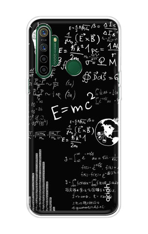 Equation Doodle Realme 5i Back Cover