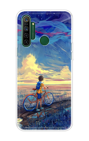 Riding Bicycle to Dreamland Realme 5i Back Cover