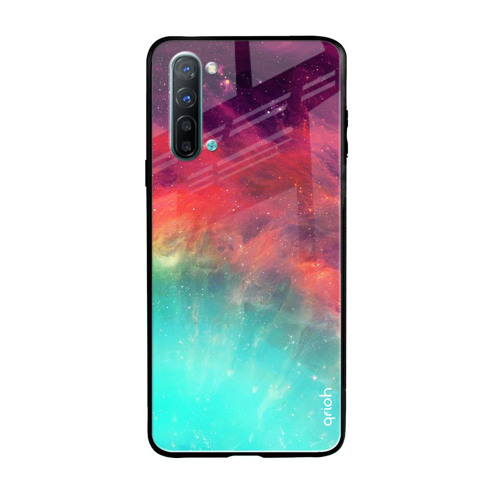 Colorful Aura Oppo Reno 3 Glass Back Cover Online