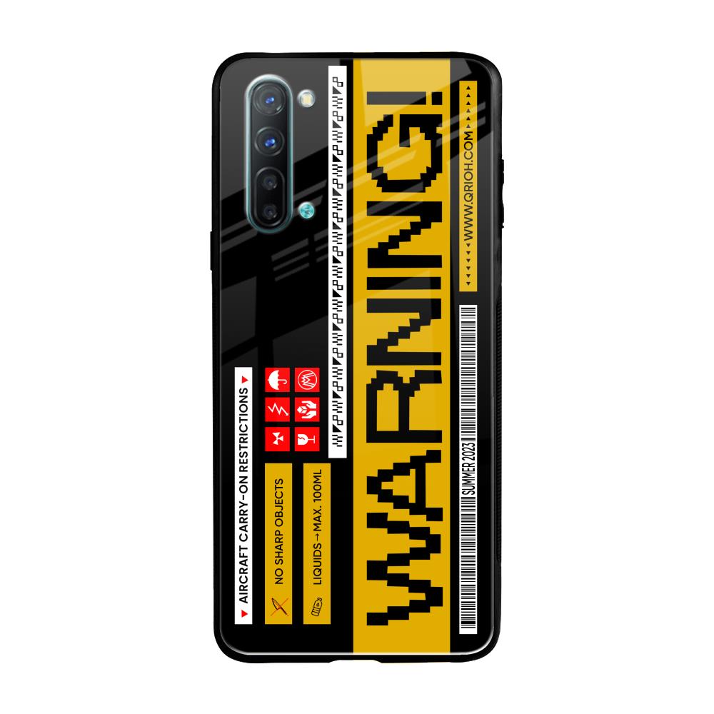 Aircraft Warning Oppo Reno 3 Glass Back Cover Online