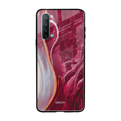 Crimson Ruby Oppo Reno 3 Glass Back Cover Online