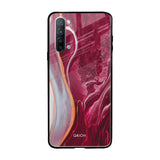 Crimson Ruby Oppo Reno 3 Glass Back Cover Online