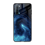 Dazzling Ocean Gradient Oppo Reno 3 Glass Back Cover Online