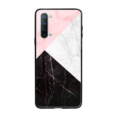 Marble Collage Art Oppo Reno 3 Glass Back Cover Online