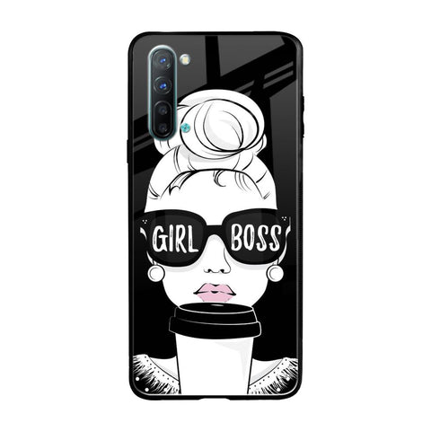 Girl Boss Oppo Reno 3 Glass Back Cover Online