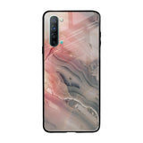 Pink And Grey Marble Oppo Reno 3 Glass Back Cover Online