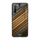 Diagonal Slash Pattern Oppo Reno 3 Glass Back Cover Online