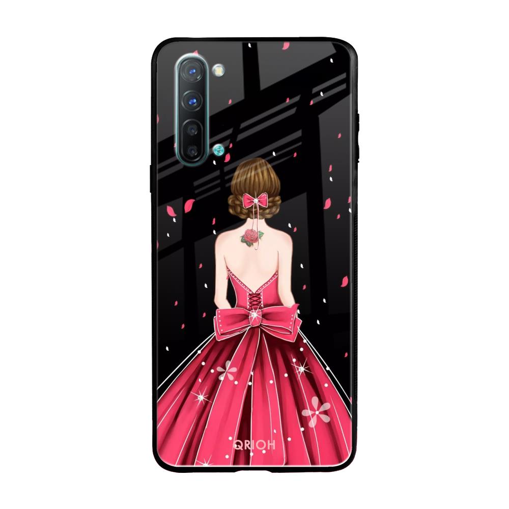 Fashion Princess Oppo Reno 3 Glass Back Cover Online