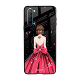 Fashion Princess Oppo Reno 3 Glass Back Cover Online