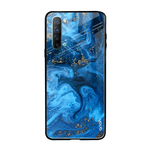 Gold Sprinkle Oppo Reno 3 Glass Back Cover Online