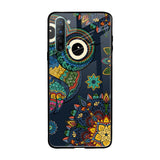 Owl Art Oppo Reno 3 Glass Back Cover Online