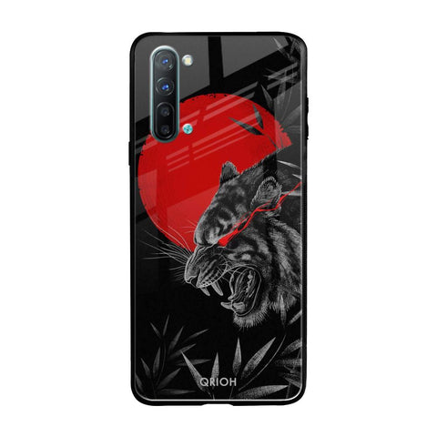 Red Moon Tiger Oppo Reno 3 Glass Back Cover Online