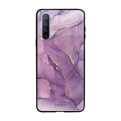 Purple Gold Marble Oppo Reno 3 Glass Back Cover Online