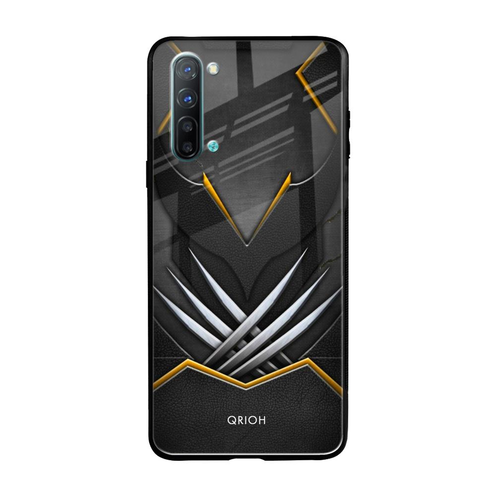 Black Warrior Oppo Reno 3 Glass Back Cover Online
